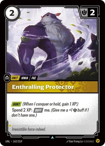 Image for Enthralling Protector (162/219) [Unleashed] - Riftbound: League of Legends Trading Card Game