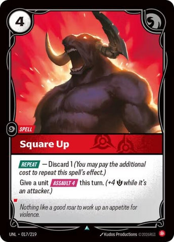 Image for Square Up (017/219) [Unleashed] - Riftbound: League of Legends Trading Card Game