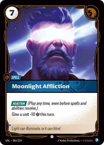 Image for Moonlight Affliction (066/219) [Unleashed] - Riftbound: League of Legends Trading Card Game