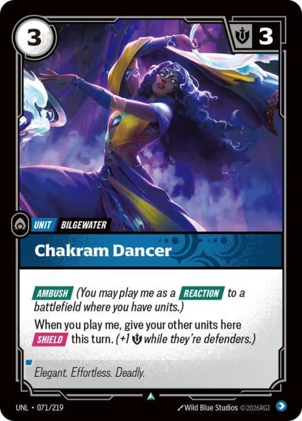 Image for Chakram Dancer (071/219) [Unleashed] - Riftbound: League of Legends Trading Card Game
