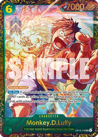 Image for Monkey.D.Luffy (Treasure Cup March 2026) (OP13-118) [One Piece Promotion Cards] - One Piece Card Game