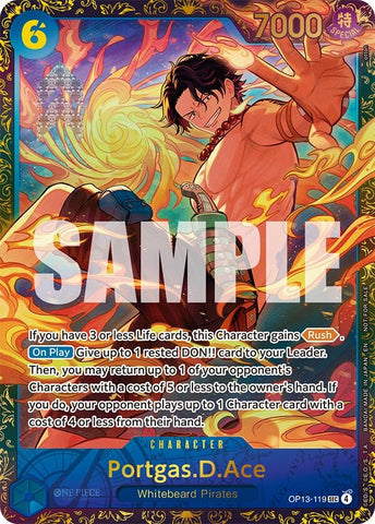 Image for Portgas.D.Ace (119) (Treasure Cup 2026) (OP13-119) [One Piece Promotion Cards] - One Piece Card Game