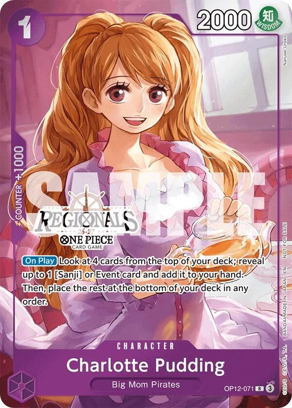 Image for Charlotte Pudding (Regional Participation Pack 2026 Vol.1) (OP12-071) [One Piece Promotion Cards] - One Piece Card Game