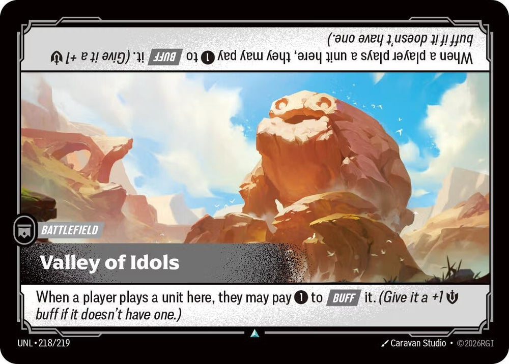 Image for Valley of Idols (218/219) [Unleashed] - Riftbound: League of Legends Trading Card Game