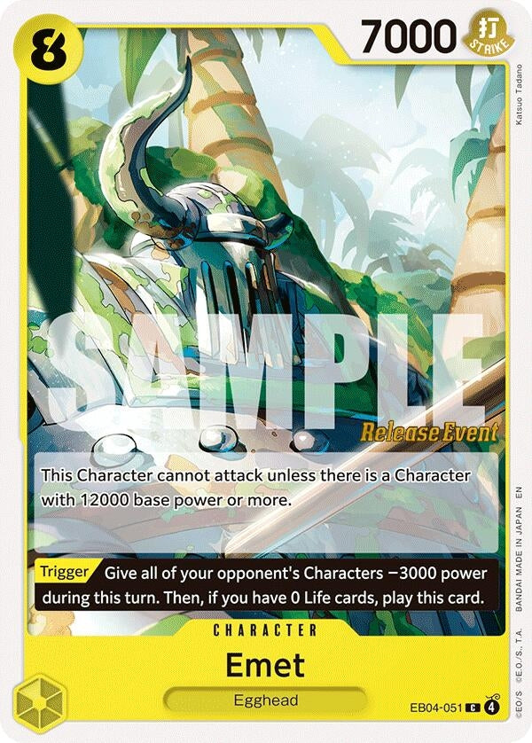 Image for Emet (EB04-051) [Adventure on Kami's Island Release Event Cards] - One Piece Card Game