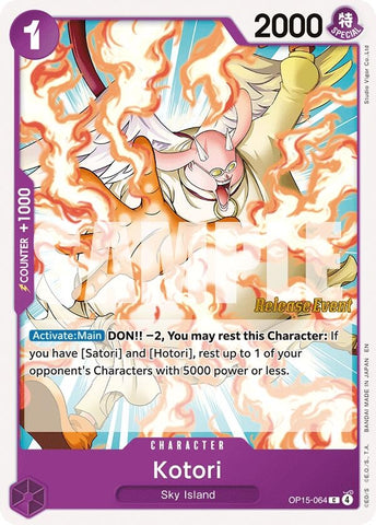 Image for Kotori (OP15-064) [Adventure on Kami's Island Release Event Cards] - One Piece Card Game