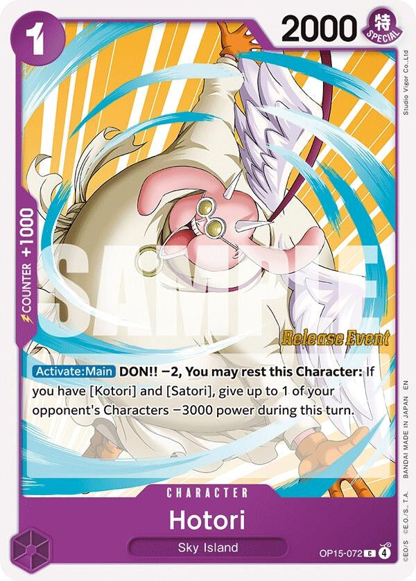 Image for Hotori (OP15-072) [Adventure on Kami's Island Release Event Cards] - One Piece Card Game