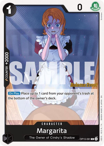 Image for Margarita (OP15-091) [Adventure on Kami's Island Release Event Cards] - One Piece Card Game