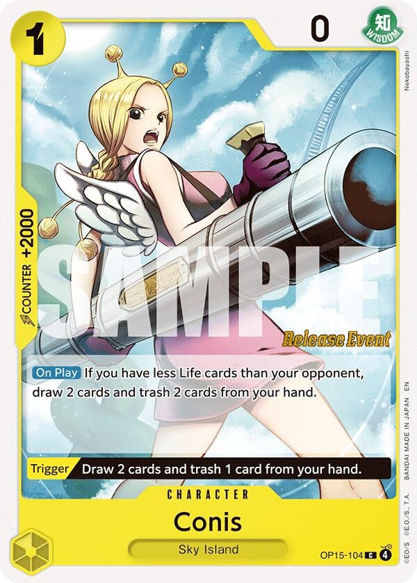Image for Conis (OP15-104) [Adventure on Kami's Island Release Event Cards] - One Piece Card Game