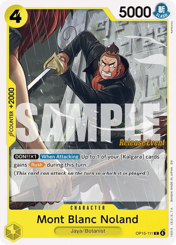 Image for Mont Blanc Noland (OP15-111) [Adventure on Kami's Island Release Event Cards] - One Piece Card Game