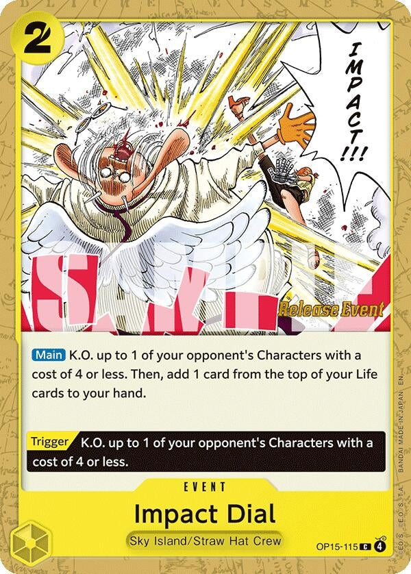 Image for Impact Dial (OP15-115) [Adventure on Kami's Island Release Event Cards] - One Piece Card Game