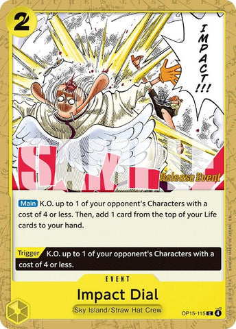 Image for Impact Dial (OP15-115) [Adventure on Kami's Island Release Event Cards] - One Piece Card Game