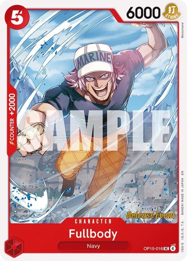 Image for Fullbody (OP15-016) [Adventure on Kami's Island Release Event Cards] - One Piece Card Game