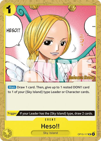 Heso!! (OP15-117) [Adventure on Kami's Island Release Event Cards]