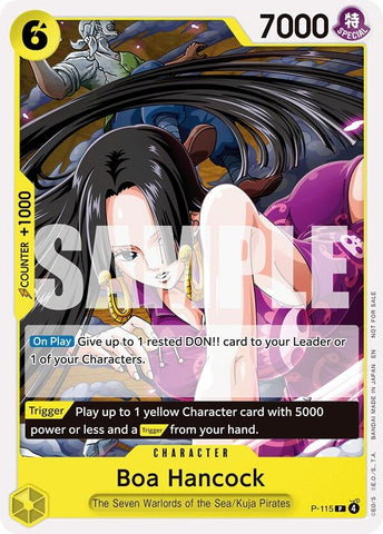 Image for Boa Hancock (OP15 Release Event) (P-115) [One Piece Promotion Cards] - One Piece Card Game