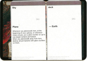 Image for Sky Deck (Black Lotus Unknown Planechase) [Oversize Cards] (OVER) - Magic: The Gathering