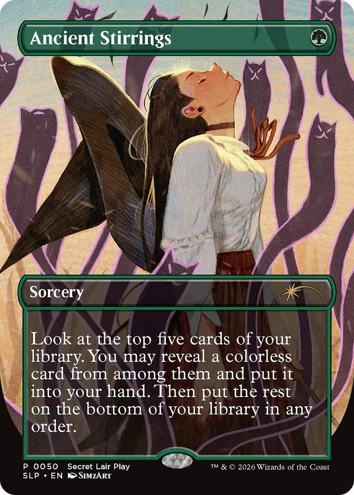 Image for Ancient Stirrings (50) [Secret Lair Showdown] - Magic: The Gathering