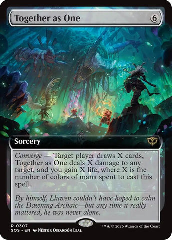 Image for Together as One (Extended Art) (307) [Secrets of Strixhaven] - Magic: The Gathering