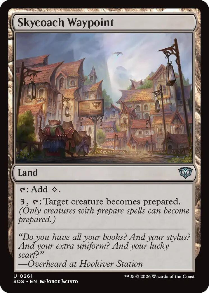 Image for Skycoach Waypoint (261) [Secrets of Strixhaven] - Magic: The Gathering