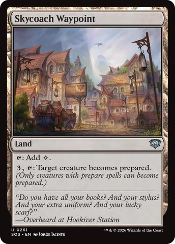 Image for Skycoach Waypoint (261) [Secrets of Strixhaven] - Magic: The Gathering