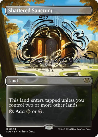 Image for Shattered Sanctum (Borderless) (303) [Secrets of Strixhaven] - Magic: The Gathering