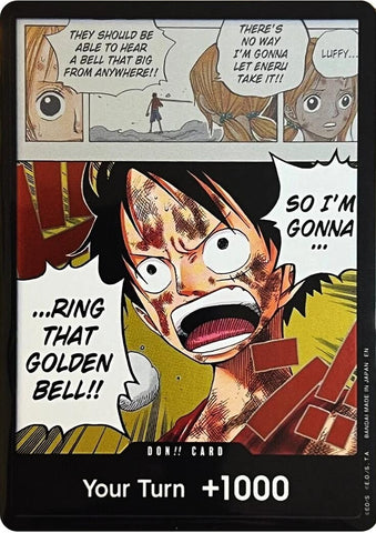 Image for DON!! Card (Luffy) [Adventure on Kami's Island] - One Piece Card Game
