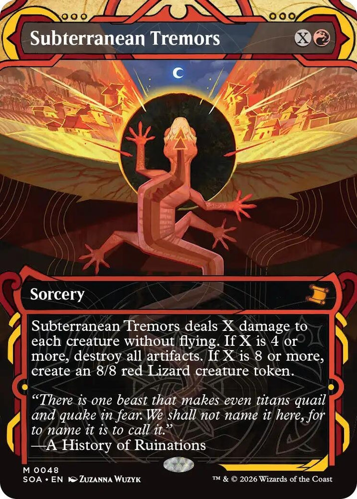 Image for Subterranean Tremors (48) [Secrets of Strixhaven: Mystical Archive] - Magic: The Gathering