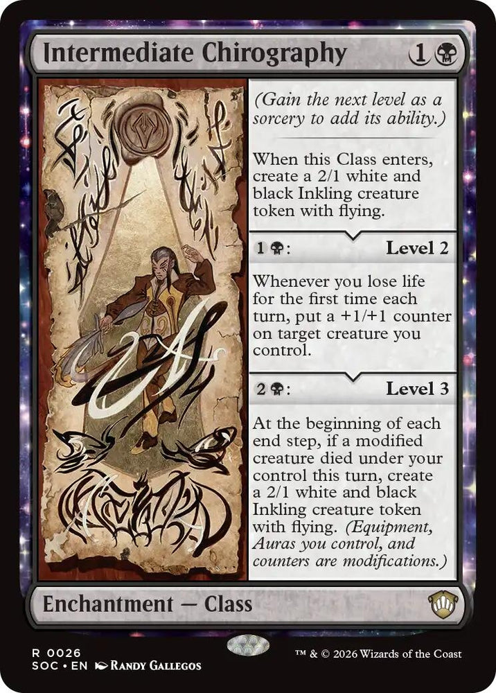 Image for Intermediate Chirography (26) [Secrets of Strixhaven] - Magic: The Gathering