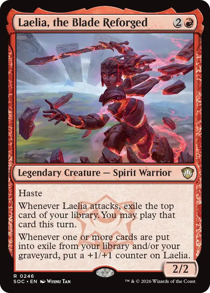 Image for Laelia, the Blade Reforged (246) [Secrets of Strixhaven] - Magic: The Gathering