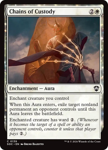 Image for Chains of Custody (139) [Secrets of Strixhaven] - Magic: The Gathering