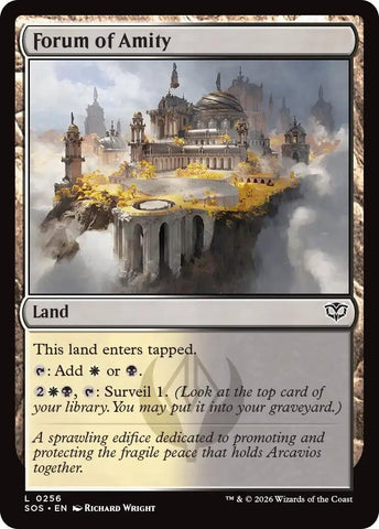 Image for Forum of Amity (256) [Secrets of Strixhaven] - Magic: The Gathering