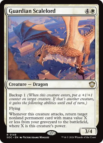 Image for Guardian Scalelord (149) [Secrets of Strixhaven] - Magic: The Gathering