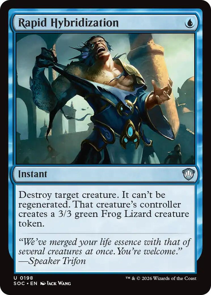Image for Rapid Hybridization (198) [Secrets of Strixhaven] - Magic: The Gathering