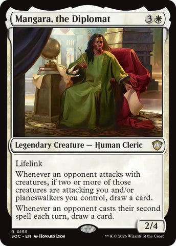 Image for Mangara, the Diplomat (155) [Secrets of Strixhaven] - Magic: The Gathering