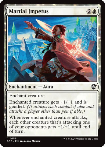 Image for Martial Impetus (156) [Secrets of Strixhaven] - Magic: The Gathering