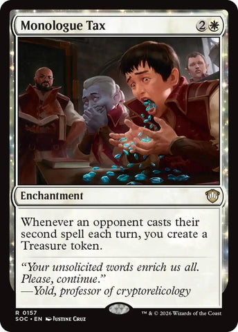 Image for Monologue Tax (157) [Secrets of Strixhaven] - Magic: The Gathering