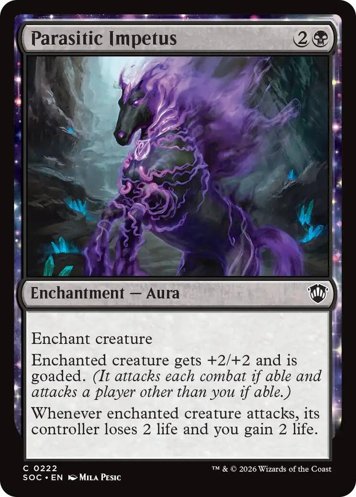 Image for Parasitic Impetus (222) [Secrets of Strixhaven] - Magic: The Gathering