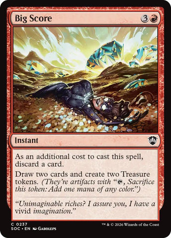 Image for Big Score (237) [Secrets of Strixhaven] - Magic: The Gathering