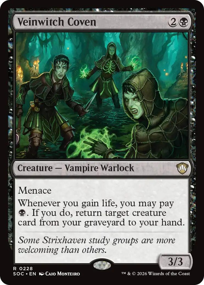 Image for Veinwitch Coven (228) [Secrets of Strixhaven] - Magic: The Gathering