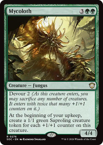 Image for Mycoloth (276) [Secrets of Strixhaven] - Magic: The Gathering