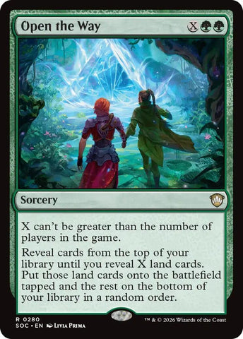 Image for Open the Way (280) [Secrets of Strixhaven] - Magic: The Gathering