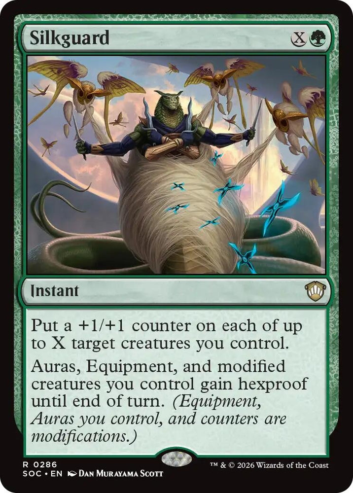 Image for Silkguard (286) [Secrets of Strixhaven] - Magic: The Gathering