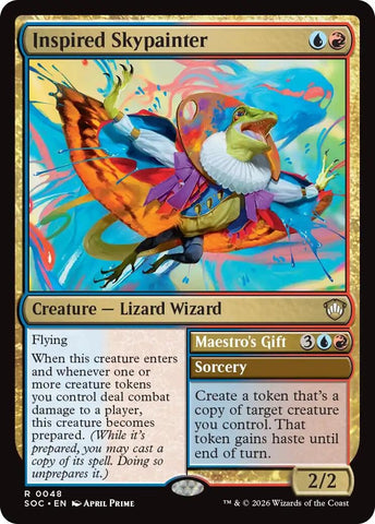 Inspired Skypainter (48) [Secrets of Strixhaven]