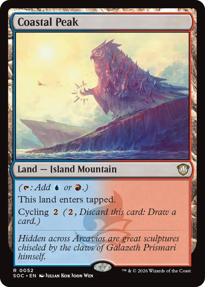 Coastal Peak (52) [Secrets of Strixhaven]