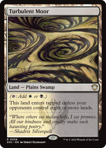 Image for Turbulent Moor (56) [Secrets of Strixhaven] - Magic: The Gathering