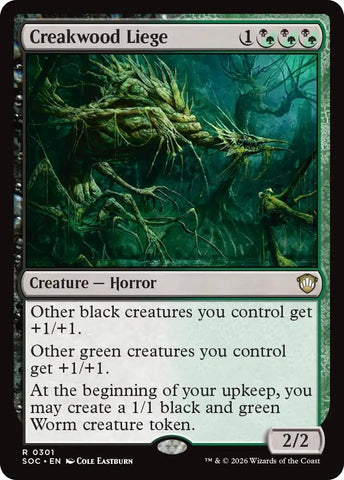 Image for Creakwood Liege (301) [Secrets of Strixhaven] - Magic: The Gathering