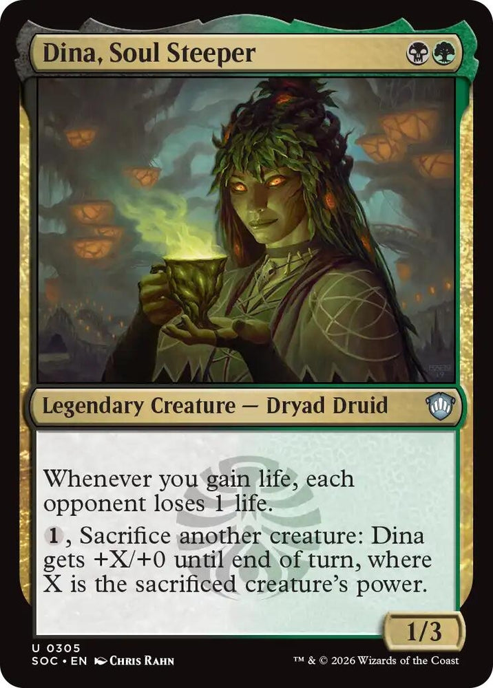 Image for Dina, Soul Steeper (305) [Secrets of Strixhaven] - Magic: The Gathering