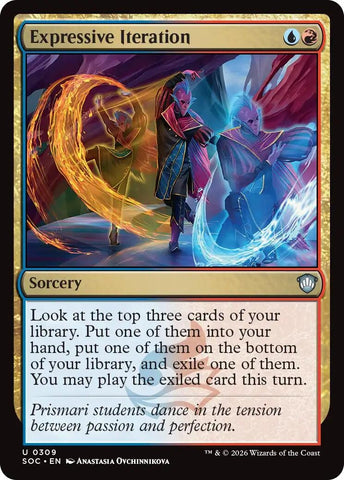 Image for Expressive Iteration (309) [Secrets of Strixhaven] - Magic: The Gathering
