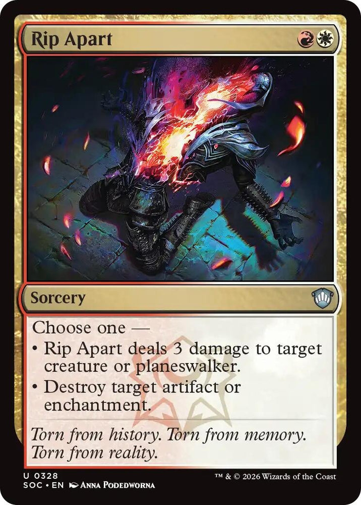Image for Rip Apart (328) [Secrets of Strixhaven] - Magic: The Gathering