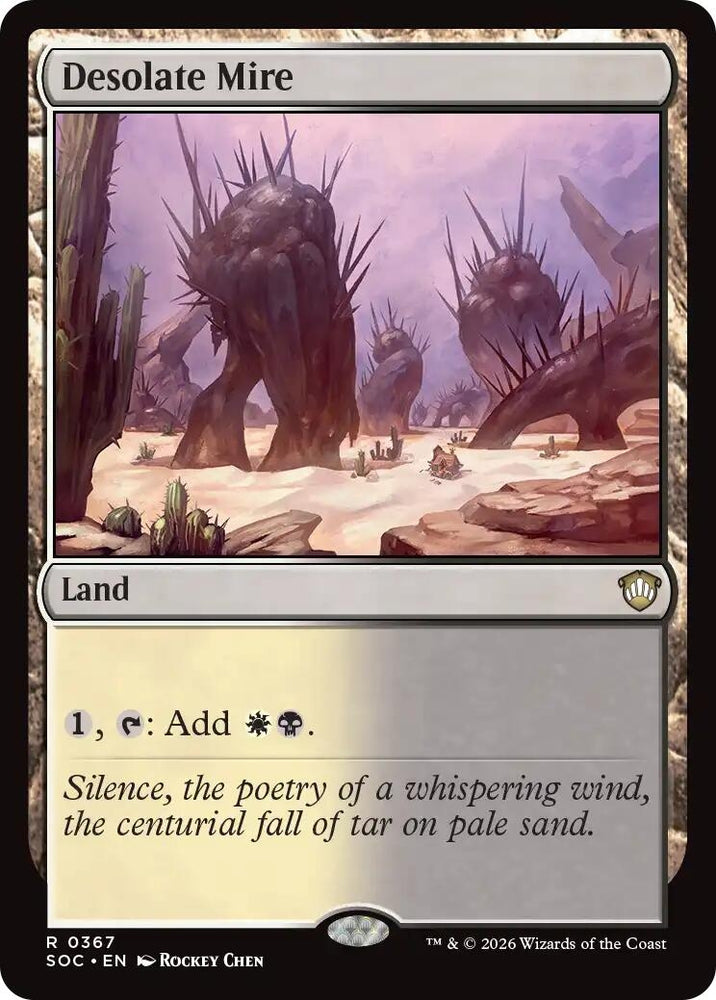 Image for Desolate Mire (367) [Secrets of Strixhaven] - Magic: The Gathering